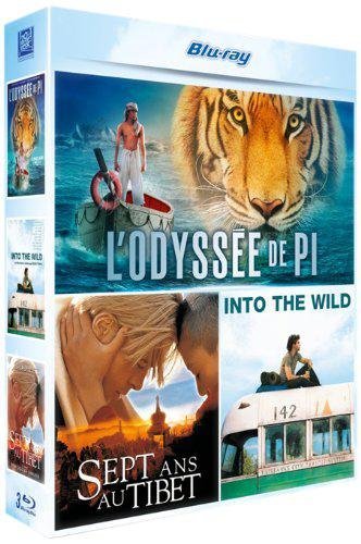 Grands Espaces : L'odyssée De Pi + Sept Ans Au Tibet + Into The Wild - Pack