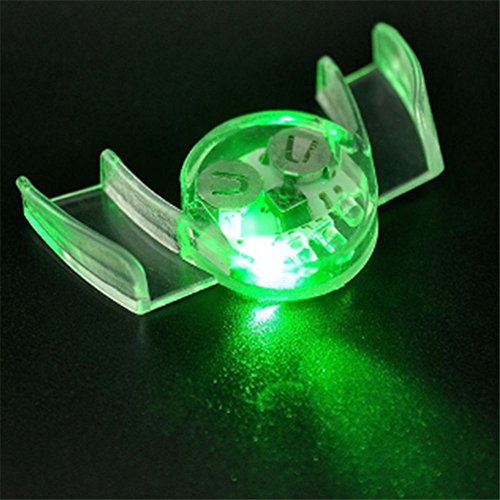 CL For Halloween Makeup Party RGB Vampire Glow Braces Flashing Teeth Stick LED RGB KTV Nightclub Flash Dental Lamp