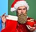 Christmas Glitter Beard Kit Gift Set Holiday Theme Colors Three Vials