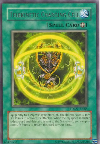 Yu-Gi-Oh! - Telekinetic Charging Cell (TDGS-EN088) - The Duelist Genesis - Unlimited Edition - Rare