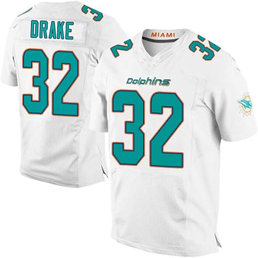 SNSN Dolphins Drake 32# - Camiseta de rugby para hombre, ropa de