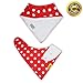 Baby Bandana Drool Bibs Unisex | 5 Pack Gift Set for Newborns to Toddlers | Soft Cotton Front and Absorbent Polyester Back | Adjustable Nickel Free Snaps | Nice Shower Gift