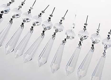 Amazon Waltz F55mm尖っているクリスタルシャンデリアパーツ10pcsクリスタルサンキャッチャーパーツ手芸やdiyや手つくり材料 インテリア オンライン通販 Amazon Waltz F55mm尖っているクリスタルシャンデリアパーツ10pcsクリスタルサンキャッチャーパーツ手芸やdiyや手つくり材料 インテリア オンライン通販
