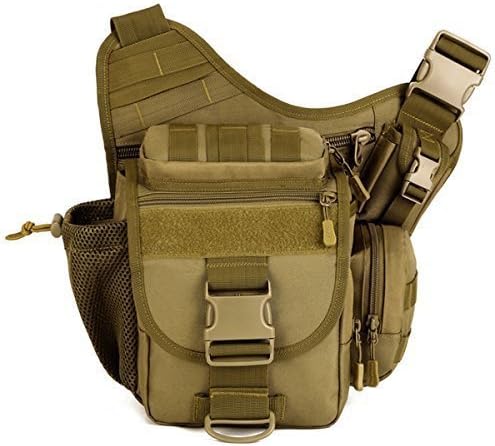 Aseun Fashion Nylon Multi-functional Tactical SLR Camera Bag Versipack Backpack Bag Waterproof Military Bags Messenger Molle Bag