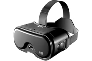 GENERIC VR Headset for Phone, 3D Family Anti-Blue Eyes Protected HD Lenses, 120° FOV Virtual Reality Headsets VR Goggles for iPhone17/16/15/14/13/12/11, Samsung, Android, Glasses-Friendly