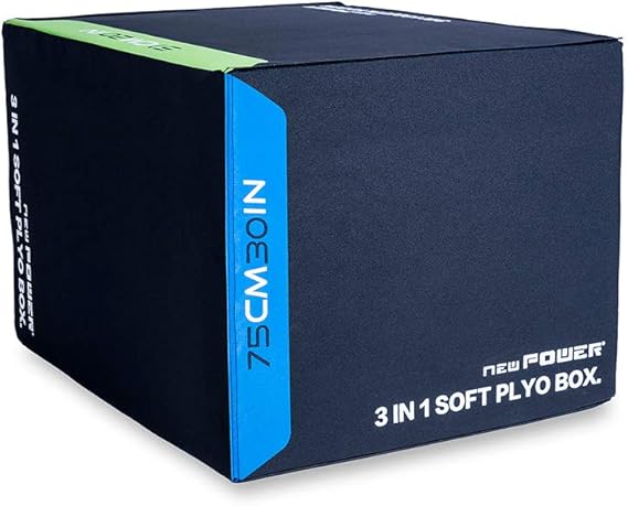 NEWPOWER - Cajón Pliométrico Foam 3en1 con Altura Regulable (51-61 ...