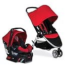 Britax 2017 B-Agile/B-Safe 35 Travel System, Red