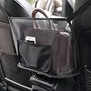 WORUIJIA Car Net Pocket Handbag Holder With Purse Hook For Car (4-Pack), Backseat Car Organizer,Back Seat Headrest…