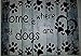 eZAKKA DIY 5D Diamond Painting Kits, Dog Footprints Diamond Art Accessories Full Drill by Number for Home Wall Decor, 25 x 20 CM