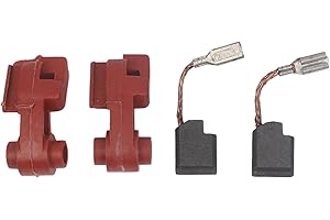 SundiooK Grinder Motor Brush Set with 648743-00 Holder and 650916-01 Carbon Brushes, 4-Pack for D28402 D28111 D28110 Models