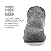 Feetures High Performance Ultra Light Cushion Ankle Sock - No Show Socks for Women & Men with Heel Tab - Heather Gray, M (1 Pair)