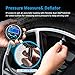 Etekcity Digital Tire Pressure Gauge 230 PSI with Backlit LCD Display Air Bleed & Rubber Hose, Heavy Duty Accurate 0.1 Resolution for Truck, SUV, RV, Motorcycle, Batteries Included, 2-Year Warranty