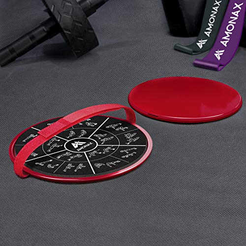 Sliders Fitness Amonax - Dischi Scorvoli Per Allenamento Addome E Corpo Intero - Foto 7