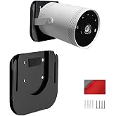 Chanvoo Drill Free Wall Mount Compatible with Samsung Freestyle Projector Ceiling Mount, Freestyle 2 Accessories Steel Wall Mount Shelf (Black)