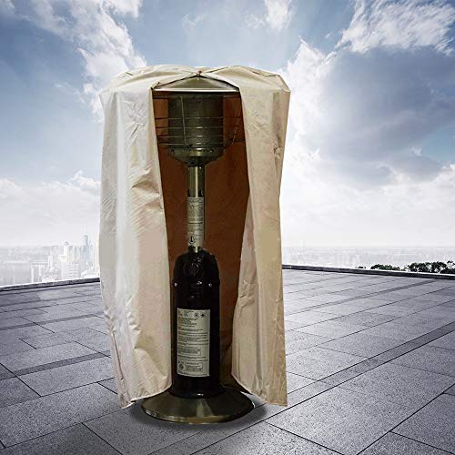 Jeffergarden Protective Cover Waterproof Outdoor Furniture Dust Proof Garden Patio Heater Cover for Home Office