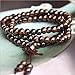 Cat Eye Jewels 108 Buddhist Prayer Beads Bracelet Meditation Mala Beads Bracelet Necklace Cognac