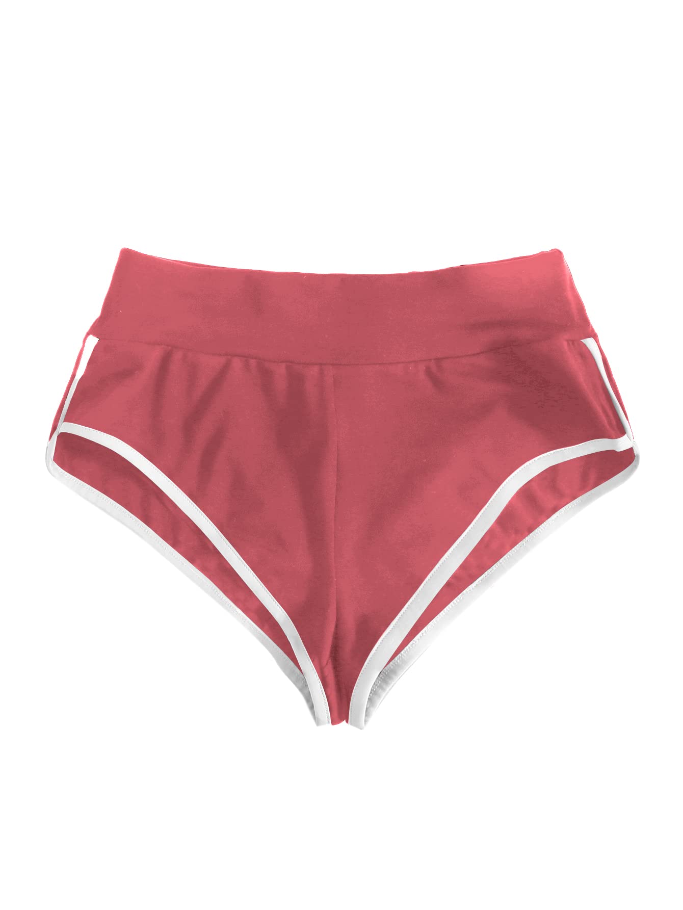 SweatyRocks Women's Sporty Elastic Waist Contrast