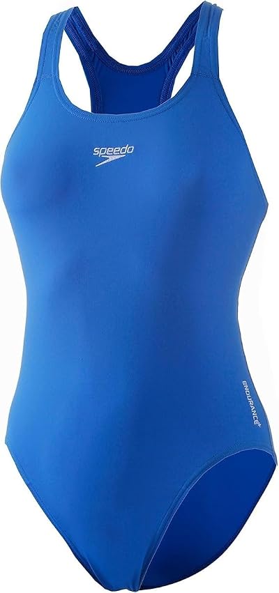Speedo Girls Eco Endurance+ Medalist Swimsuit Chlorine Resistant 50% Recycled