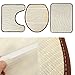 KCASA 3 Pcs/set Bath Living Room Anti-skid Pads, Non-slip Mats, Non Slip Skid, Fixed Carpet Rug Carpet Mat Grippers ( 29.5 x 17.7 Inch)