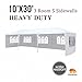 SUNCOO 10'x30' Canopy Party Wedding Tent Outdoor Gazebo Heavy Duty Pavilion Event