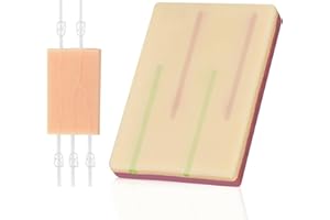 Ultrassist IV Injection Practice Kit, Venipuncture & IV Insertion Training Set, Phlebotomy Practice Simulator for Nursing Students Educational Use Only