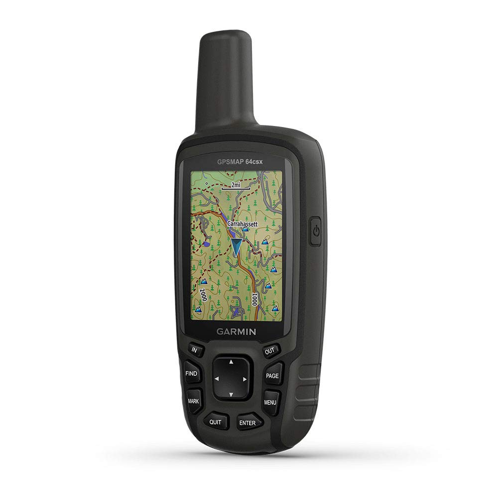 Garmin GPSMAP 64csx, Handheld GPS With Altimeter, Compass And 8 MP