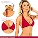 THE MESH KING Coqueta Swimwear Women's Brazilian Bikini Separates Halter Top Banded Swimsuits
