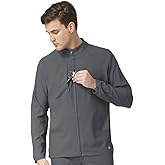 WonderWink Mens Zip-front Warm-up JacketZip-Front Warm-Up Jacket