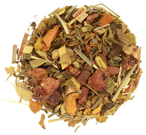 AURESA Ayurveda Tee Bio Tempelgold | Kräutertee mit groÃem Ingwer Anteil | Toller Wintertee für mehr innere Wärme