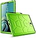 Galaxy Tab S4 10.5 Case, Poetic TurtleSkin Series [Corner/Bumper Protection][Grip][Bottom Air Vents] Protective Silicone Case for Samsung Galaxy Tab S4 10.5 Inch (2018) - Green