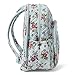 Vera Bradley Women's Cotton Campus Backpack, Water Bouquet, One Size
