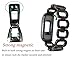 KingBaas Replacement Accessory Metal Band for Garmin Vivofit 3 and Garmin Vivofit JR, Not fot Garmin Vivofit 2 (No Tracker)