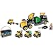 CAT Machine Maker Junior Operator Combo Hauler 4 in1 Easy Take-A-Part Play Build Combo Hauler, Service Truck, Cement Mixer or Recycle Truck