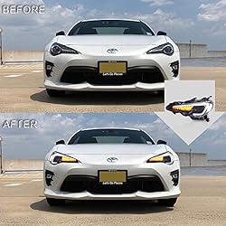 VLAND Headlight Assembly Fit for 2012-2016 Scion