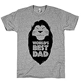HUMAN World's Best Dad (Mufasa) Athletic Grey XL T-Shirt