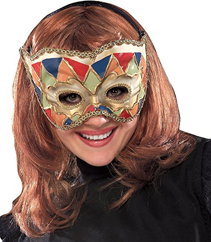 Rubie's Costume Co Party Colored Eyemask Costume