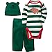 Gerber Boys' ' 3 Piece Bodysuit, Bear, 3-6 Months