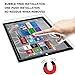 TANTEK [3-Pack Screen Protector for Microsoft Surface Pro 3 (12 inch,2014 Version),Tempered Glass Film,Ultra Clear,Anti Scratch,Bubble Free,Case Friendly