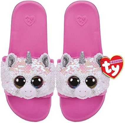 ty unicorn flip flops