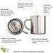 Stainless Steel Mug, Set of 2, 13.5oz
