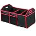 As Seen on TV TC-12 Black with Red Trim Trunk Caddy All-In-One Trunk Organizer with Hot and Cold Storage Pouch