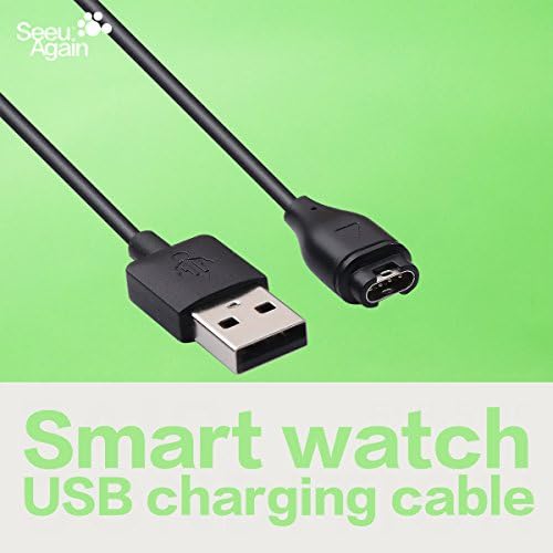 USB Charger Charging Cradle Dock Power Charge Data Sync Cable Cord Wire Replacement For Garmin Fenix 5 / 5S / 5X / Forerunner 935 / Quatix 5 / Quatix 5 Sapphire / Vivoactive 3 Smart Watch