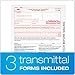 Tops 1099 MISC Forms 2019, 5 Part Tax Forms Kit, 26 Recipients Kit of Laser/Inkjet Forms, 3 1096 Summary Forms, 26 Self Seal Envelopes (TX22905KIT), White