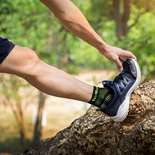 TechWare Pro Ankle Brace Compression Sleeve Relieves Achilles