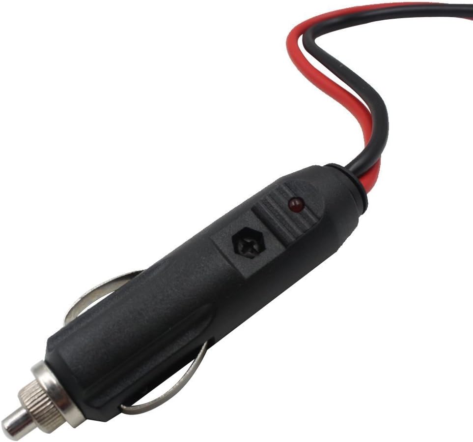 TENQ 1.5m Fused Dc Power Cable for Kenwood Icom Yaesu Ft-7800r Mobile Radio: GPS & Navigation