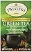 Twinings Decaffeinated Green Tea Individually Wrapped Bags, 20 Count (Pack of 6), Smooth Flavour, Enticing Aroma, Enjoy Hot or Iced, 120 Teabags