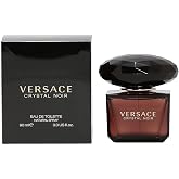 VERSACE Crystal Noir Eau De Parfum Spray for Women, 3 Ounce