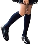 COTTON DAY 3 Pack Kids Girls Soft Knee High School