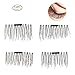 New Magnetic False Eyelashes-Ultra Thin 3D Fiber Reusable Best Fake Lashes Extension for Natural Look,Perfect for Deep Set Eyes & Round Eyes 2 Pairs