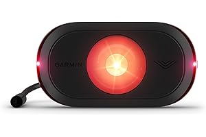 Garmin Varia eRTL615, Rearview Radar and Tail Light, Powered by Your Compatible eBike, Visibility up to 1 Mile Away